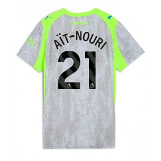 Manchester City Tredjetröja 2025/26 Dam Rayan Aït-Nouri #21 Kortärmad