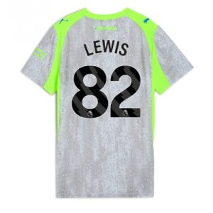 Manchester City Tredjetröja 2025/26 Dam Rico Lewis #82 Kortärmad
