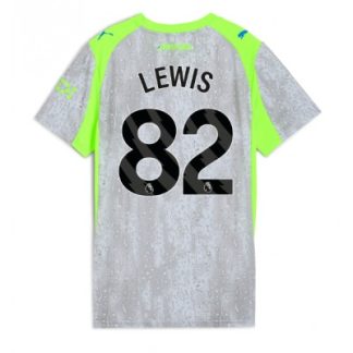Manchester City Tredjetröja 2025/26 Dam Rico Lewis #82 Kortärmad