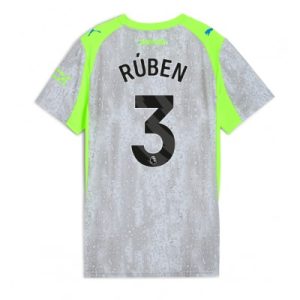 Manchester City Tredjetröja 2025/26 Dam Rúben Dias #3 Kortärmad