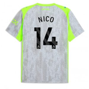 Manchester City Tredjetröja 2025/26 Herr Nico González #14 Kortärmad