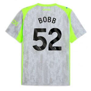 Manchester City Tredjetröja 2025/26 Herr Oscar Bobb #52 Kortärmad
