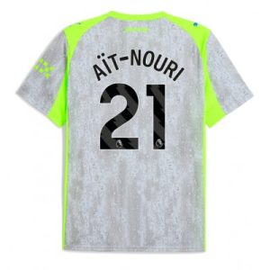 Manchester City Tredjetröja 2025/26 Herr Rayan Aït-Nouri #21 Kortärmad