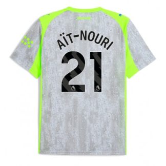 Manchester City Tredjetröja 2025/26 Herr Rayan Aït-Nouri #21 Kortärmad