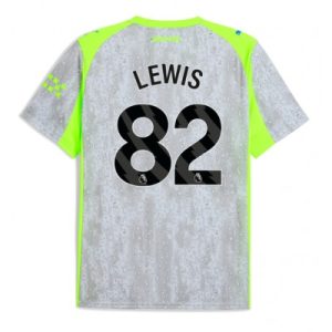Manchester City Tredjetröja 2025/26 Herr Rico Lewis #82 Kortärmad