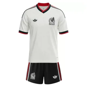 Mexiko Bortatröja VM 2026 Barn Kortärmad Fotbollströja + Shorts