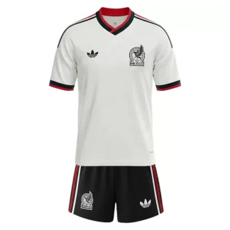 Mexiko Bortatröja VM 2026 Barn Kortärmad Fotbollströja + Shorts