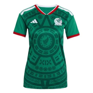 Mexiko Hemmatröja VM 2026 Dam Kortärmad Fotbollströja