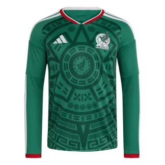 Mexiko Hemmatröja VM 2026 Herr Långärmad Fotbollströja