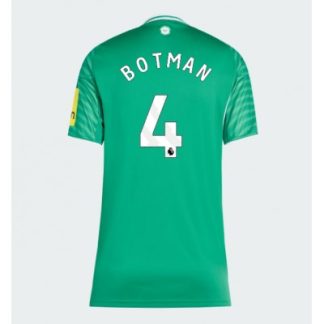 Newcastle United 2025/26 Bortatröja Dam Sven Botman #4 Kortärmad Fotbollströja