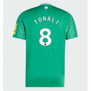 Newcastle United 2025/26 Bortatröja Herr Sandro Tonali #8 Kortärmad Fotbollströja