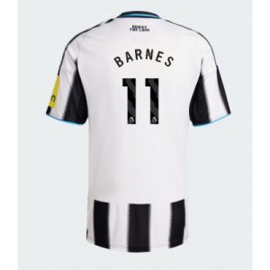 Newcastle United 2025/26 Hemmatröja Herr Harvey Barnes #11 Kortärmad Fotbollströja