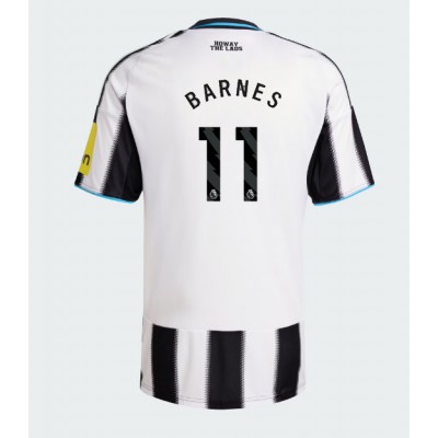 Newcastle United 2025/26 Hemmatröja Herr Harvey Barnes #11 Kortärmad Fotbollströja