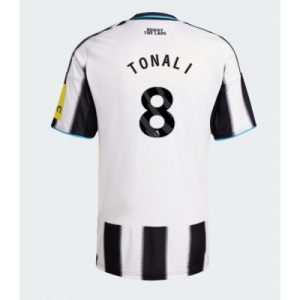 Newcastle United 2025/26 Hemmatröja Herr Sandro Tonali #8 Kortärmad Fotbollströja