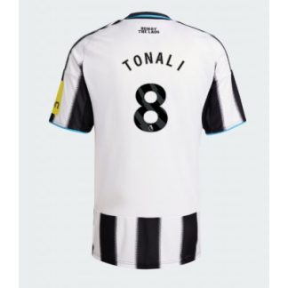 Newcastle United 2025/26 Hemmatröja Herr Sandro Tonali #8 Kortärmad Fotbollströja