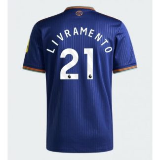Newcastle United 2025/26 Tredjetröja Herr Tino Livramento #21 Kortärmad Fotbollströja