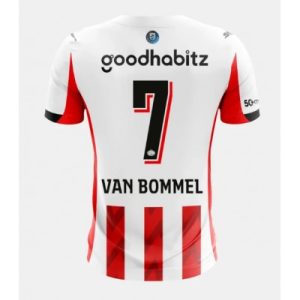 PSV Eindhoven 2025/26 Hemmatröja Herr Ruben van Bommel #7 Kortärmad Fotbollströja