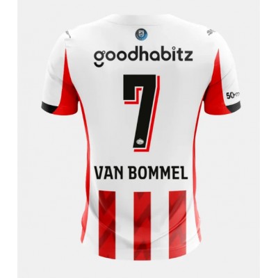 PSV Eindhoven 2025/26 Hemmatröja Herr Ruben van Bommel #7 Kortärmad Fotbollströja 1 PSV Eindhoven 2025/26 Hemmatröja Herr Ruben van Bommel #7 Kortärmad Fotbollströja