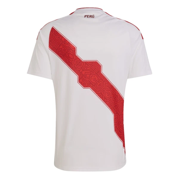 Peru Hemmatröja VM 2026 Herr Kortärmad Fotbollströja 2 Peru Hemmatröja Herr VM 2026 Kortärmad