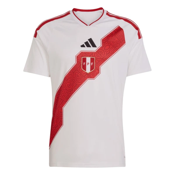 Peru Hemmatröja VM 2026 Herr Kortärmad Fotbollströja 1 Peru Hemmatröja VM 2026 Herr Kortärmad Fotbollströja
