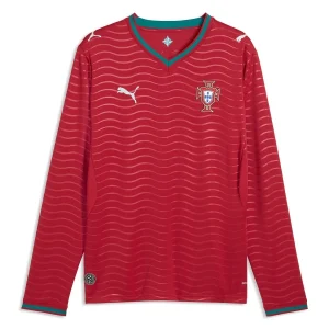 Portugal Hemmatröja VM 2026 Herr Långärmad Fotbollströja