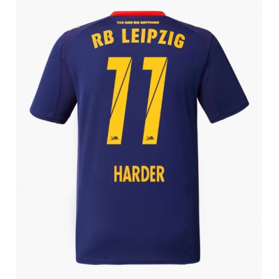 RB Leipzig 2025/26 Bortatröja Herr Conrad Harder #11 Kortärmad Fotbollströja RB Leipzig 2025/26 Bortatröja Herr Conrad Harder #11 Kortärmad Fotbollströja