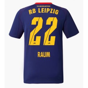 RB Leipzig 2025/26 Bortatröja Herr David Raum #22 Kortärmad Fotbollströja