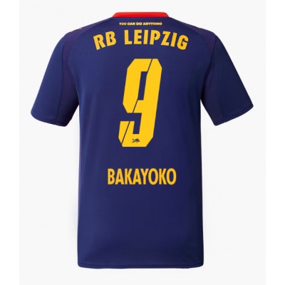 RB Leipzig 2025/26 Bortatröja Herr Johan Bakayoko #9 Kortärmad Fotbollströja