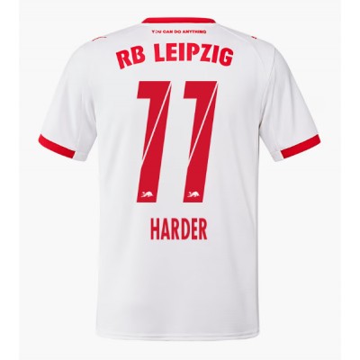 RB Leipzig 2025/26 Hemmatröja Herr Conrad Harder #11 Kortärmad Fotbollströja 1 RB Leipzig 2025/26 Hemmatröja Herr Conrad Harder #11 Kortärmad Fotbollströja