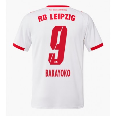 RB Leipzig 2025/26 Hemmatröja Herr Johan Bakayoko #9 Kortärmad Fotbollströja 1 RB Leipzig 2025/26 Hemmatröja Herr Johan Bakayoko #9 Kortärmad Fotbollströja
