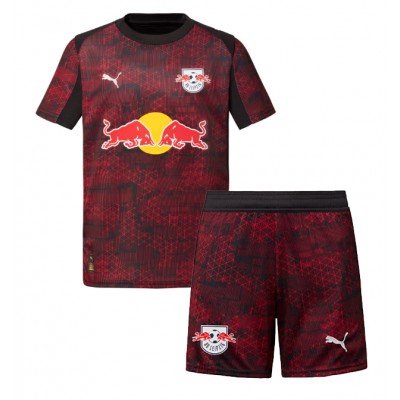 RB Leipzig 2025/26 Tredjetröja Barn Set – Kortärmad Fotbollströja med Shorts 1 RB Leipzig 2025/26 Tredjetröja Barn Set – Kortärmad Fotbollströja med Shorts
