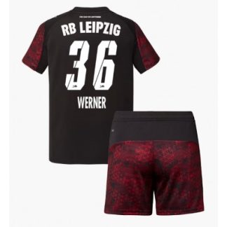 RB Leipzig 2025/26 Tredjetröja Barn Set – Timo Werner #36 Kortärmad Fotbollströja med Shorts