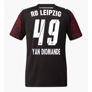 RB Leipzig 2025/26 Tredjetröja Herr Yan Diomande #49 Kortärmad Fotbollströja