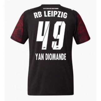 RB Leipzig 2025/26 Tredjetröja Herr Yan Diomande #49 Kortärmad Fotbollströja