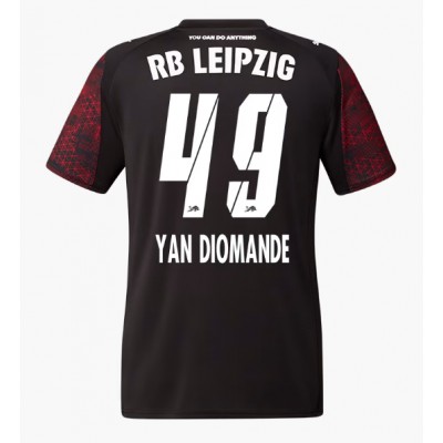RB Leipzig 2025/26 Tredjetröja Herr Yan Diomande #49 Kortärmad Fotbollströja