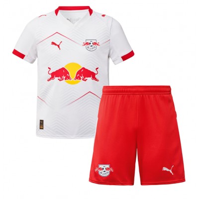 RB Leipzig Hemmaställ Barn 2025/26 Kortärmad