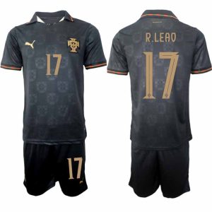 Rafael Leão 17 Portugal 2025-2026 Eusébio Special Edition Herr Fotbollsställ