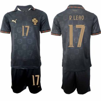 Rafael Leão 17 Portugal 2025-2026 Eusébio Special Edition Herr Fotbollsställ