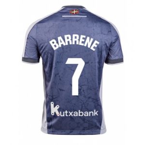 Real Sociedad Bortatröja 2025–26 Herr Ander Barrenetxea #7 Kortärmad Fotbollströja