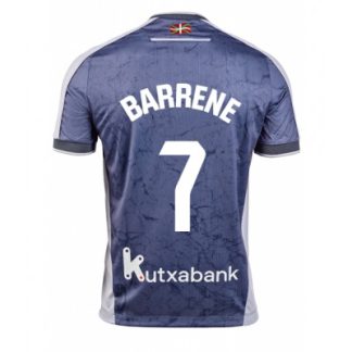 Real Sociedad Bortatröja 2025–26 Herr Ander Barrenetxea #7 Kortärmad Fotbollströja