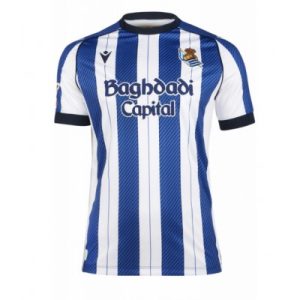 Real Sociedad Hemmatröja 2025–26 Herr Kortärmad Fotbollströja