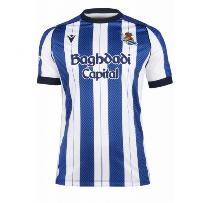Real Sociedad Hemmatröja 2025–26 Kortärmad Fotbollströja
