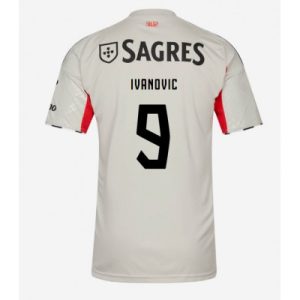 SL Benfica 2025/26 Bortatröja Herr Franjo Ivanovic #9 Kortärmad Fotbollströja