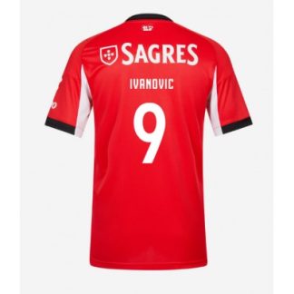 SL Benfica 2025/26 Hemmatröja Herr Franjo Ivanovic #9 Kortärmad Fotbollströja