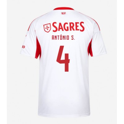 SL Benfica 2025/26 Tredjetröja Herr António Silva #4 Kortärmad Fotbollströja