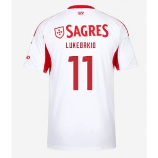 SL Benfica 2025/26 Tredjetröja Herr Dodi Lukebakio #11 Kortärmad Fotbollströja