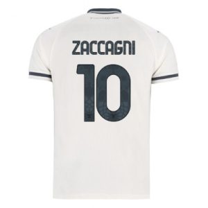 SS Lazio 2025/26 Bortatröja Herr Mattia Zaccagni #10 Kortärmad Fotbollströja