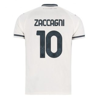 SS Lazio 2025/26 Bortatröja Herr Mattia Zaccagni #10 Kortärmad Fotbollströja