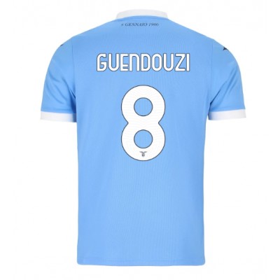 SS Lazio 2025/26 Hemmatröja Herr Mattéo Guendouzi #8 Kortärmad Fotbollströja SS Lazio 2025/26 Hemmatröja Herr Mattéo Guendouzi #8 Kortärmad Fotbollströja