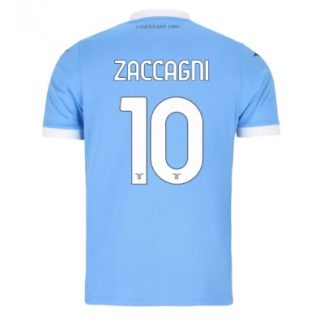 SS Lazio 2025/26 Hemmatröja Herr Mattia Zaccagni #10 Kortärmad Fotbollströja
